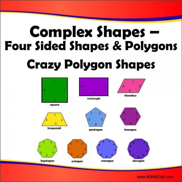 Four Sided Shapes & Polygons